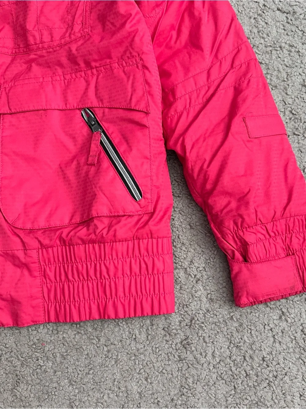 Five Fifty Five Pink Jacket Snow Puffer Girls 12